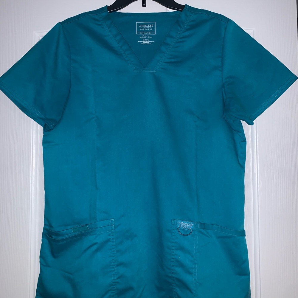 Cherokee Womens Scrub Top